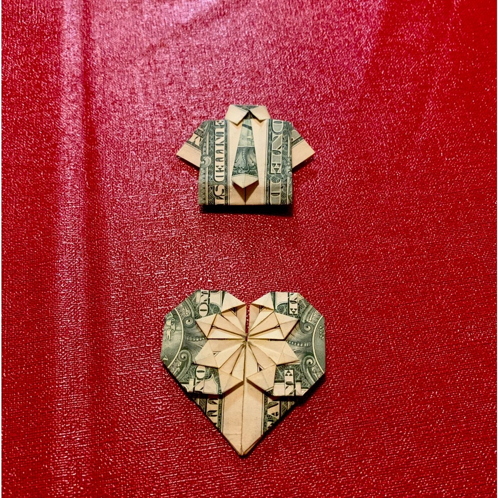 shirt and heart